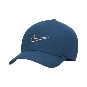 Nike Cotton Baseball Caps Unisex Blue