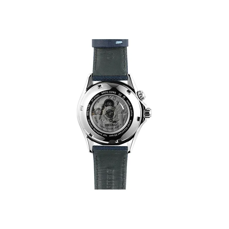 SEIKO Prospe Mechanical Movement Nylon Strap Watch Men's Watches Blue Dial-2