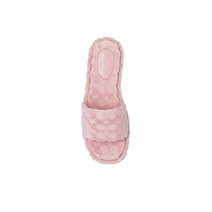COACH Stylish Sandals Women's Pink-3