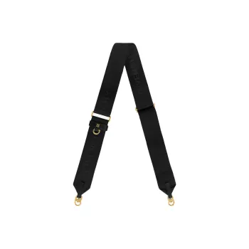 Givenchy Nylon With Calfskin Detail Shoulder Strap Bag Strap Women's Black