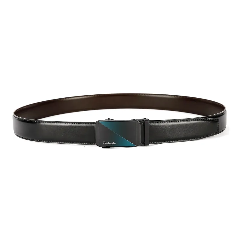 PISHUSHU Leather Belts Men-4
