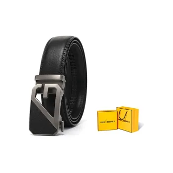 FREE RABBITⅡ Youth Cow Leather Automatic Buckle Leather Belts Men's