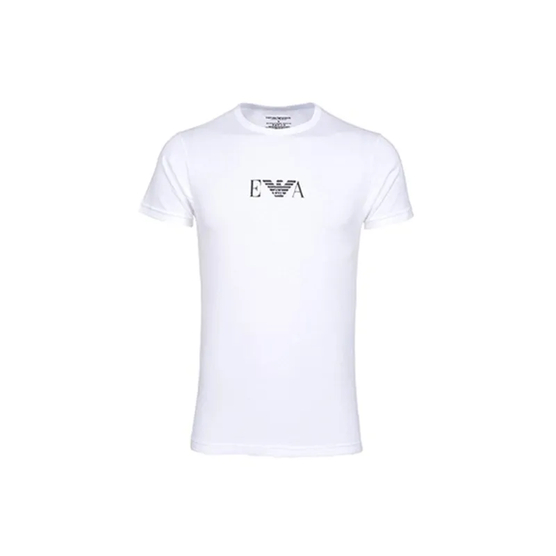 EMPORIO ARMANI Two-Pack Of Logo Monogram Underwear T-Shirts-0