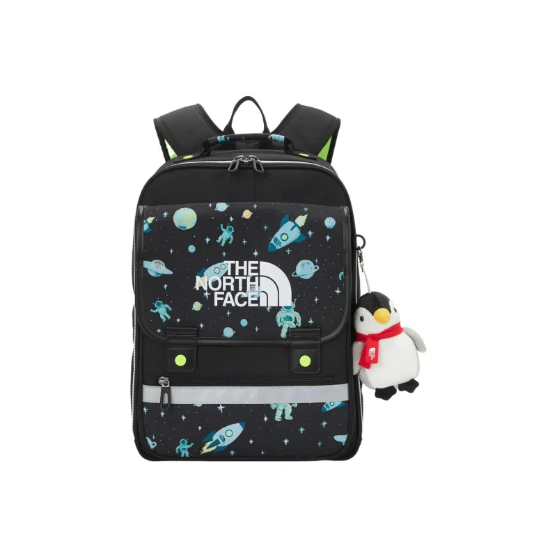 THE NORTH FACE Polyurethane Recycled Polyester Backpack Regular Men's Black-1