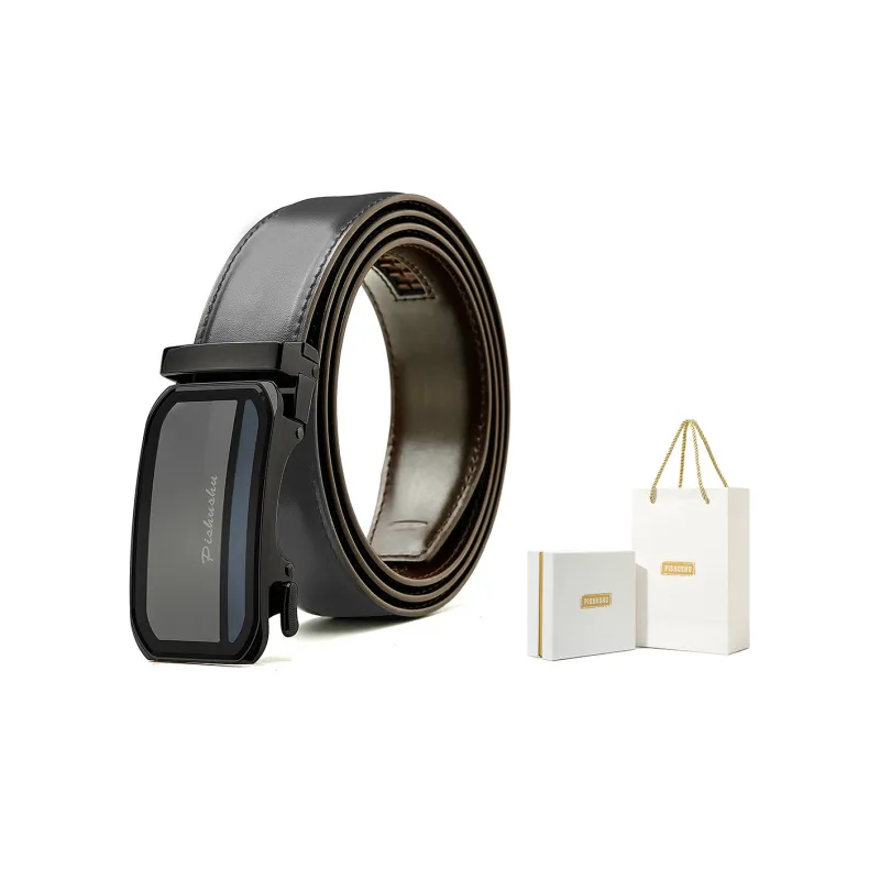PISHUSHU Leather Belts Men-5