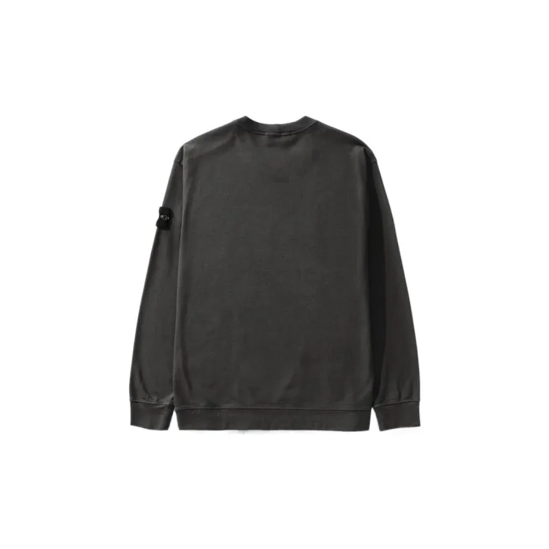 STONE ISLAND Sweatshirts Men Charcoal-1