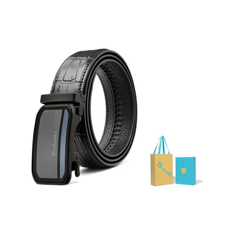 PISHUSHU Leather Belts Men-23