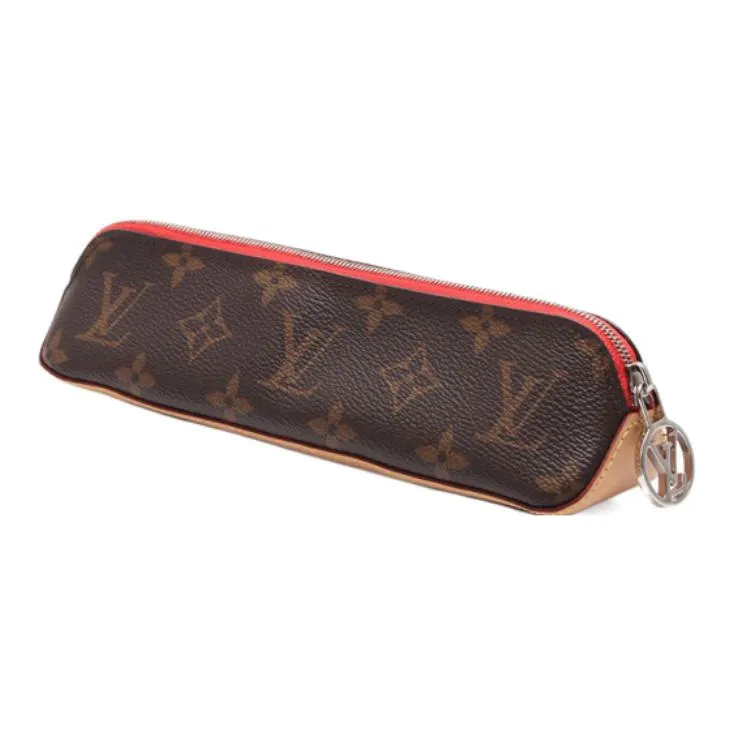 LOUIS VUITTON Pencil Pouch Elizabeth Monogram Red-1