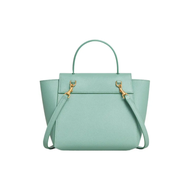 CELINE Grained Calfskin Catfish Bag Handbag Shoulder Bag Crossbody Bag Women's Mint Green-2