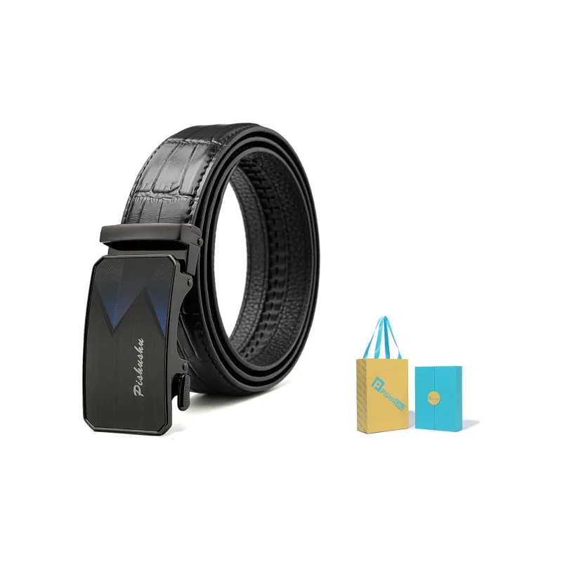 PISHUSHU Leather Belts Men-23