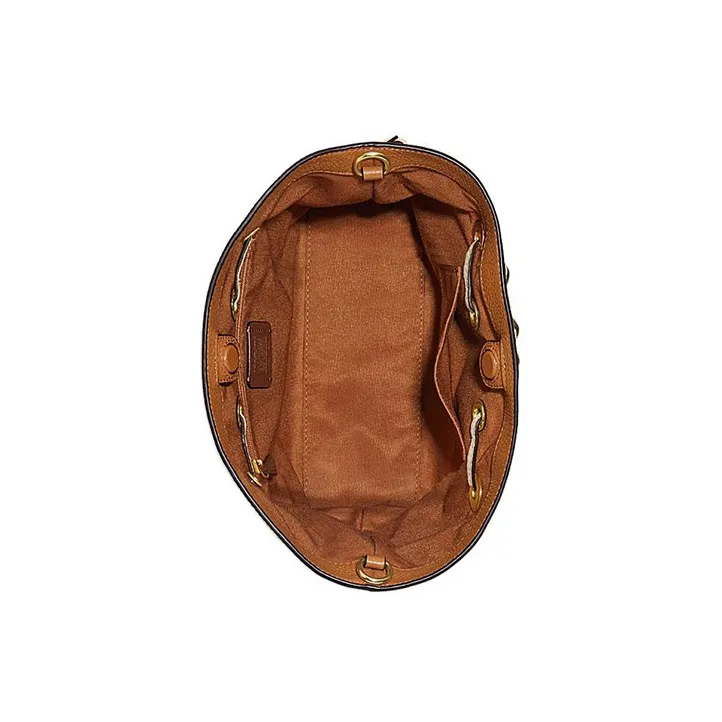 COACH Andy Cow Leather Handbag, Shoulder Bag, Crossbody Bag Medium Size Women's Brown-2