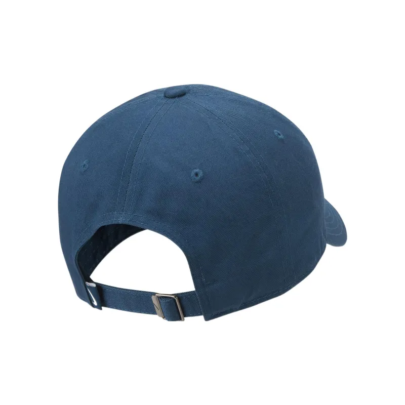Nike Cotton Baseball Caps Unisex Blue-1
