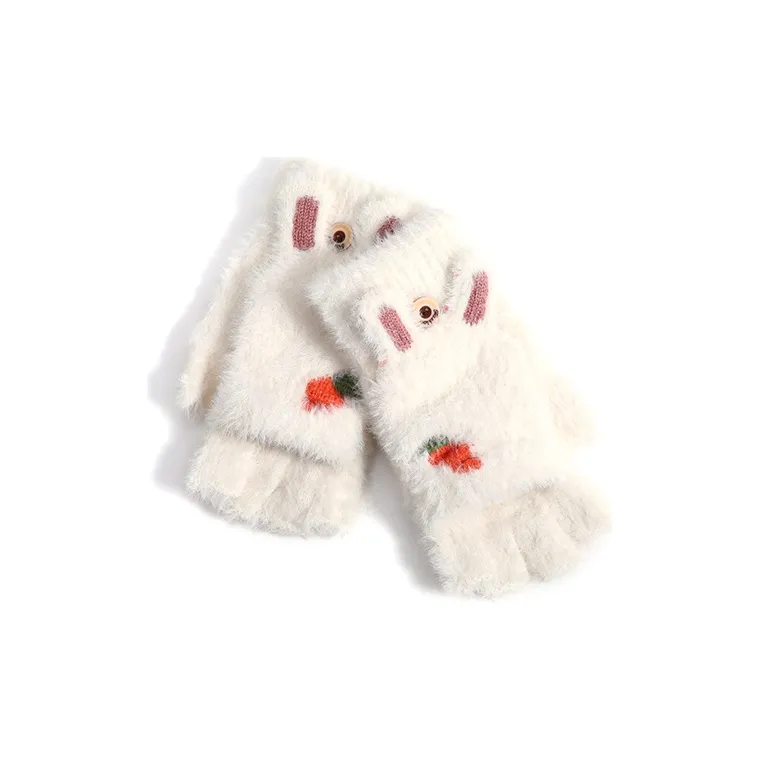 FREE RABBITⅡ Polyester Knit Gloves Women's-3