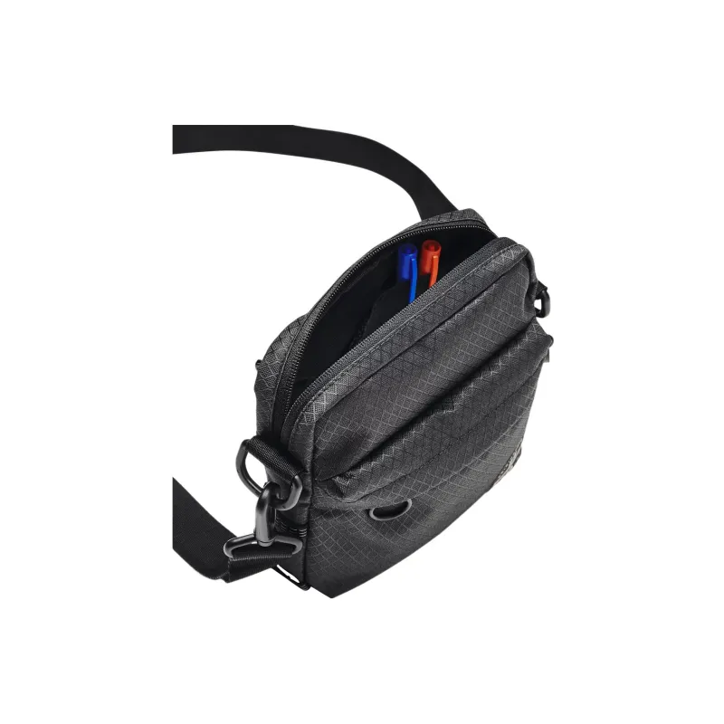 Under Armour Polyester Shoulder Bag, Crossbody Bag Regular Unisex Pure Black-1