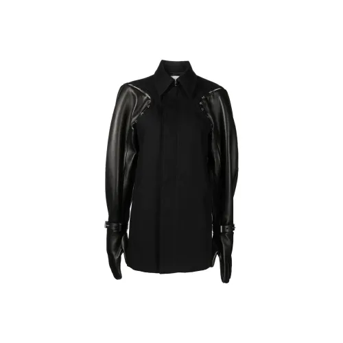 DION LEE Jackets Unisex Black