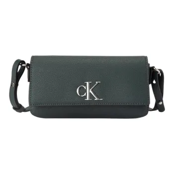 CALVIN KLEIN Artificial Leather Shoulder Bag Crossbody Bag Women's Dark Ink Green
