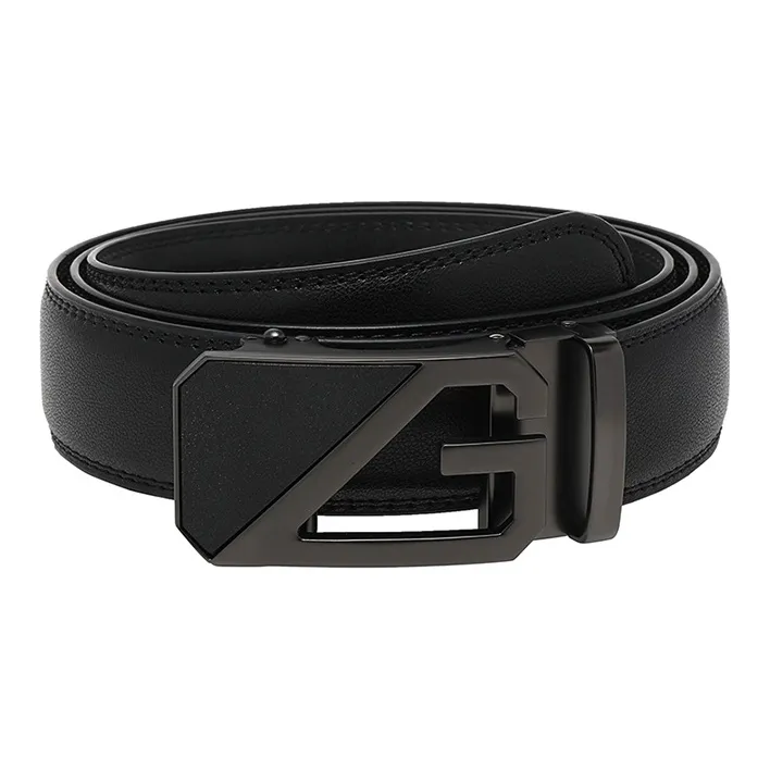 FREE RABBITⅡ Youth Cow Leather Automatic Buckle Leather Belts Men's-6