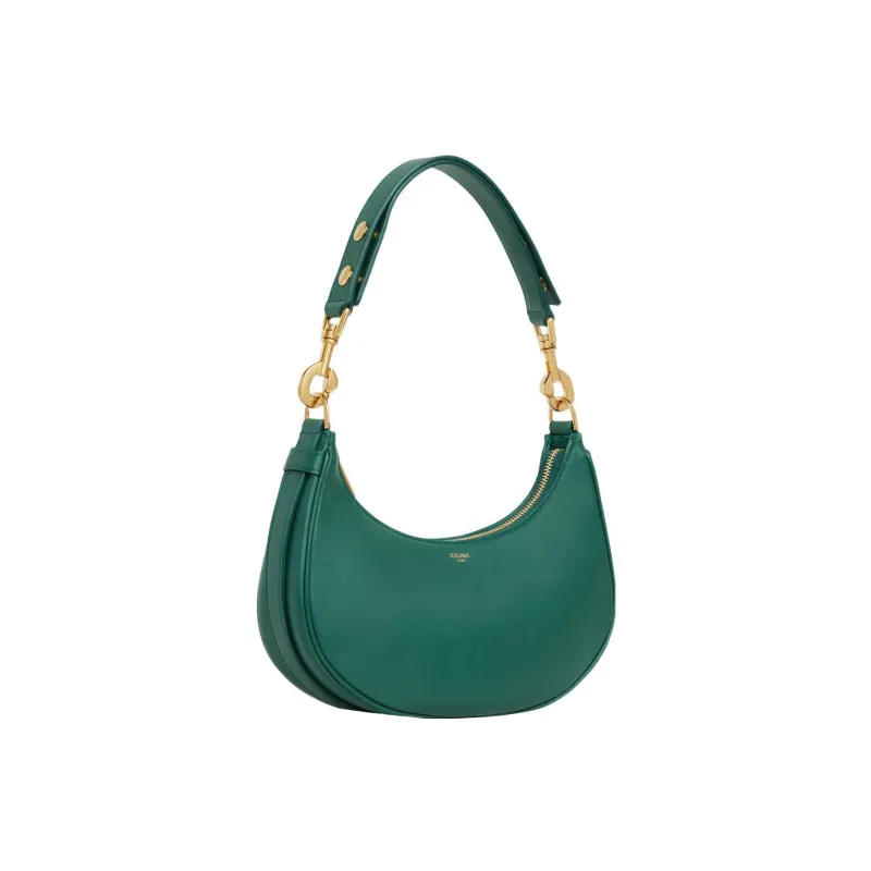 CELINE AVA Calfskin Handbag Shoulder Bag Medium Size Women's Pine Green-1