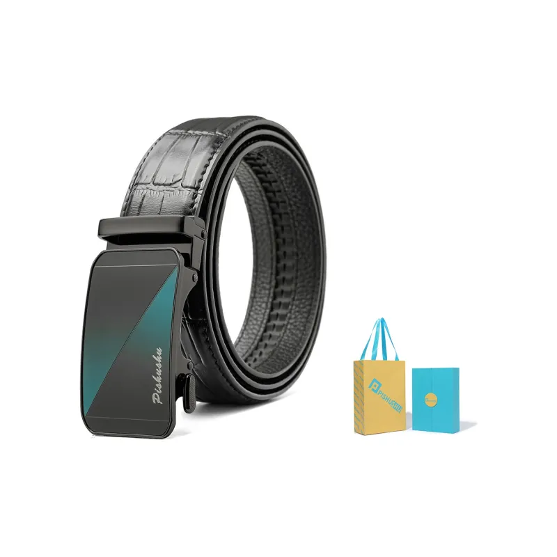 PISHUSHU Leather Belts Men-23