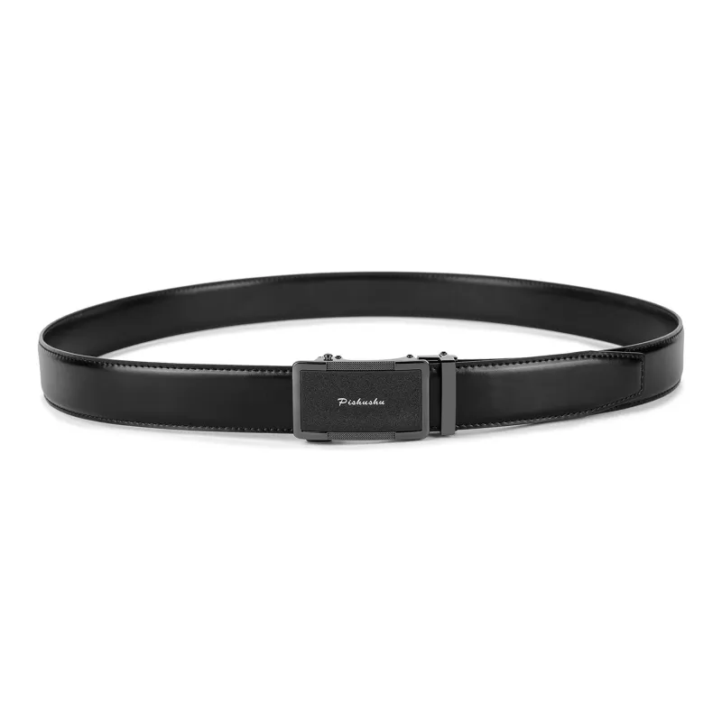 PISHUSHU Leather Belts Men-4