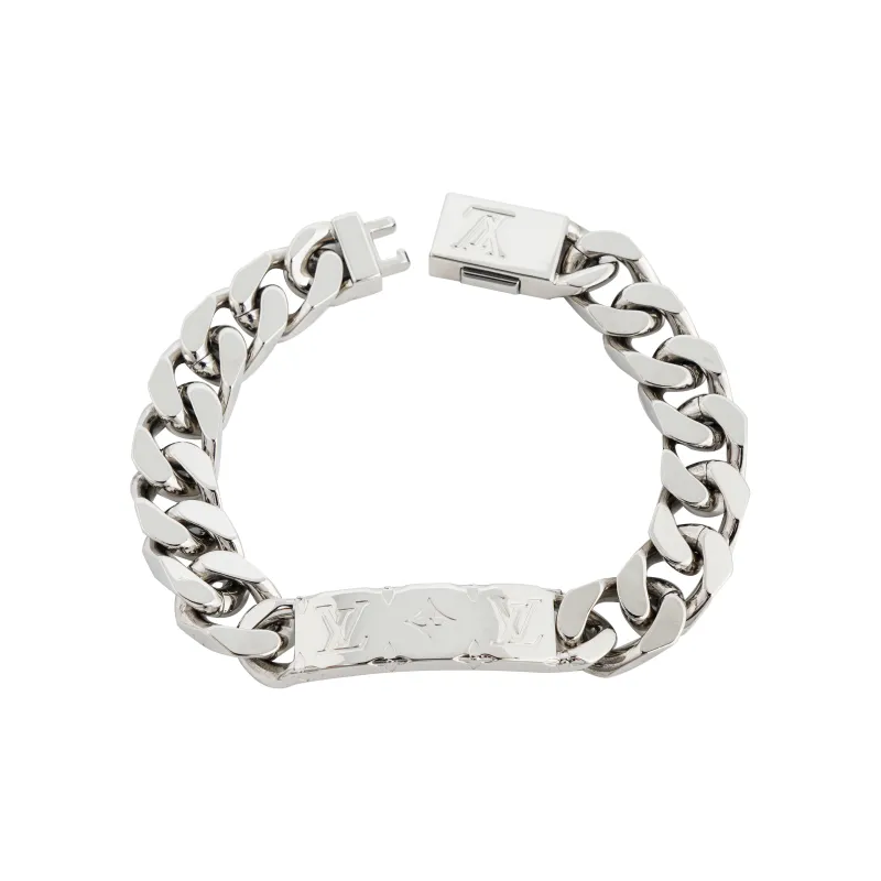 LOUIS VUITTON Monogram Chain Bracelet-1