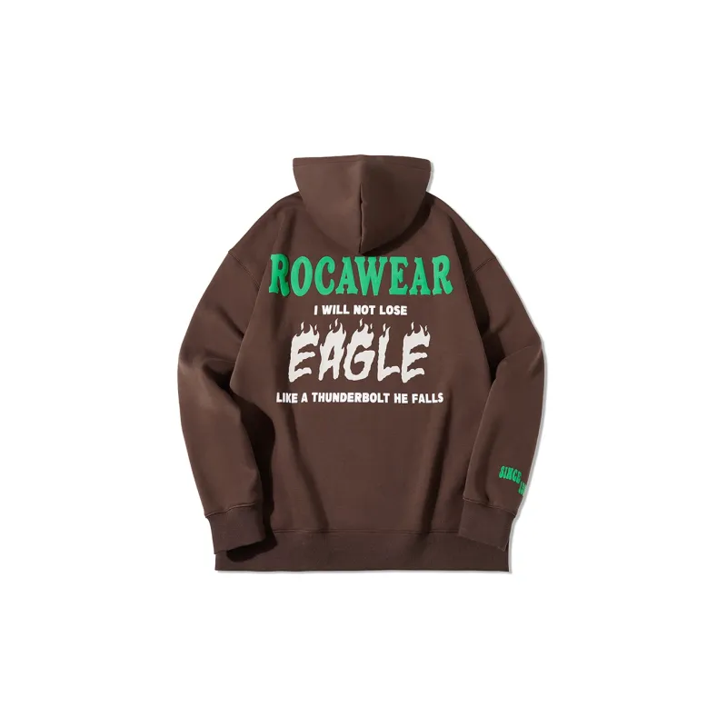 ROCAWEAR Hooded Loose Fit Regular Sweatshirt Unisex-3