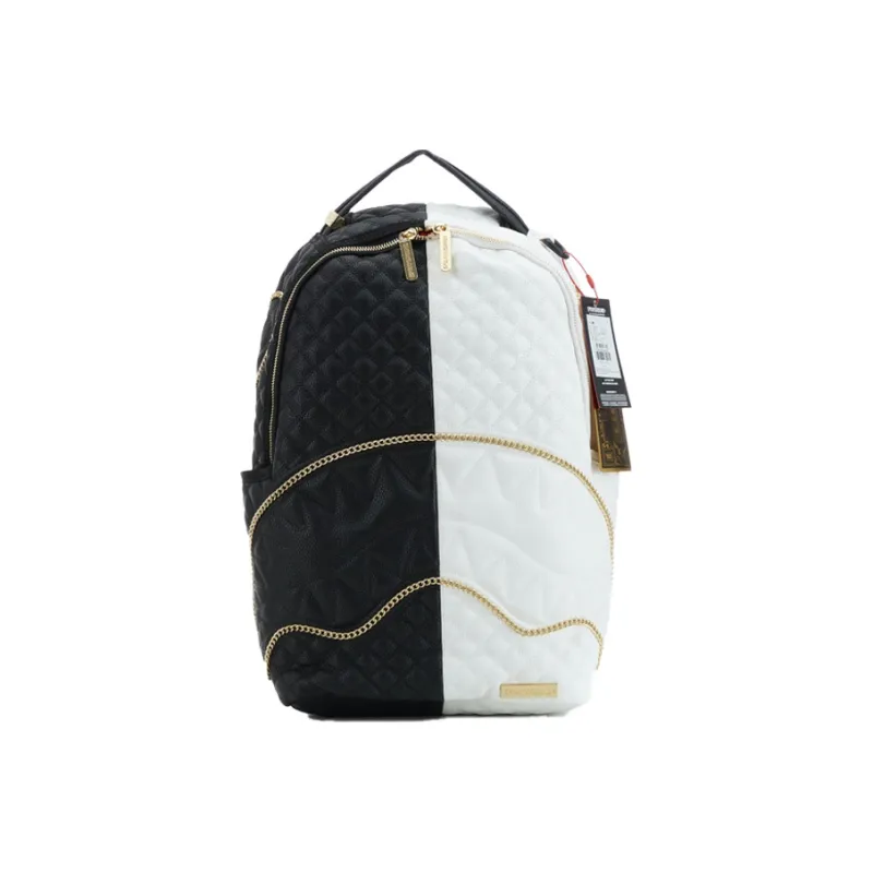 SPRAYGROUND PU Backpack Tubas Unisex Black-0