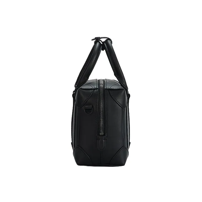 MCM Soft Berlin Visetos Coated Canvas Pillow Bag, Shoulder Bag, Crossbody Bag, Handbag Small Size Men's Black-2