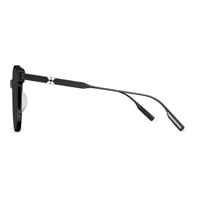 MOLSION Plate Frame Square Sunglasses Unisex-1