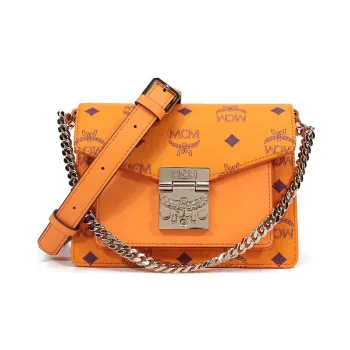 MCM Patricia Visetos Crossbody Bags