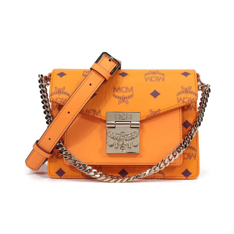 MCM Patricia Visetos Crossbody Bags-0