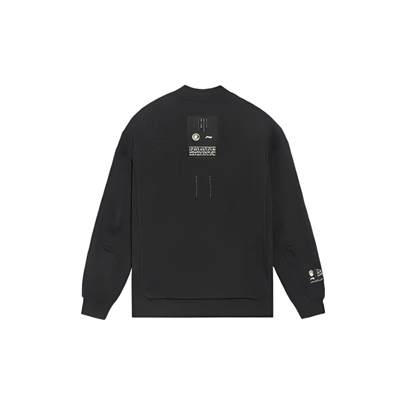 LiNing x CHENGLONG Sweatshirt Men's Black-1