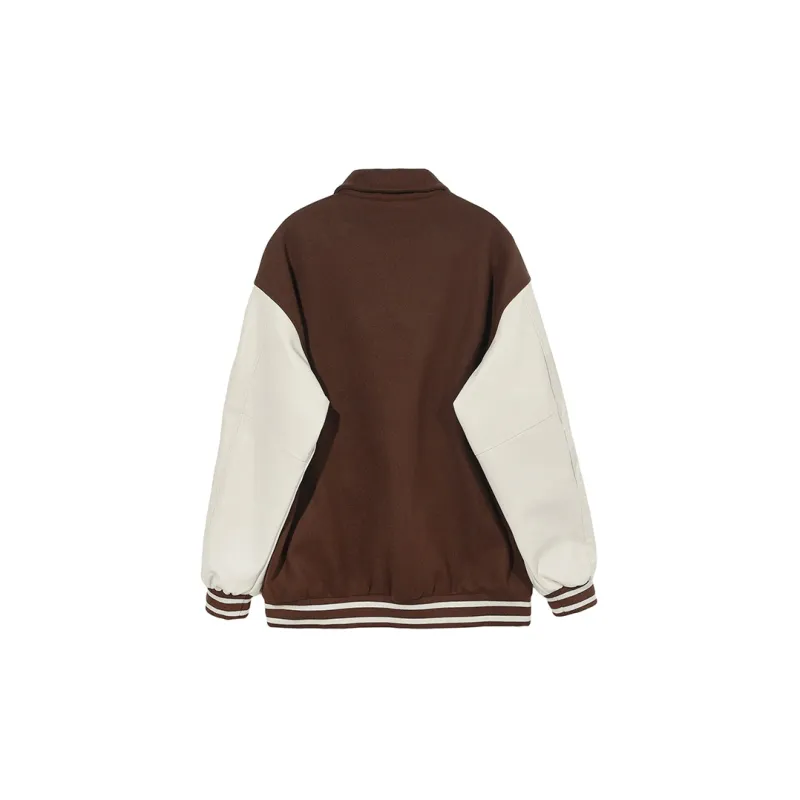 ALL NIGHT DAYS Baseball Jacket Fall Unisex-13
