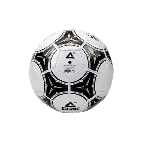 PEAK Size 5 Soccer TPU Machine Stitched Soccer Ball Unisex Black White