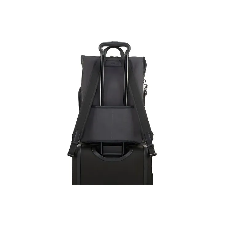 TUMI Nylon Backpack Men's Brown-5