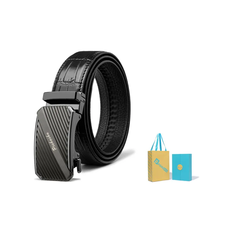 PISHUSHU Leather Belts Men-29