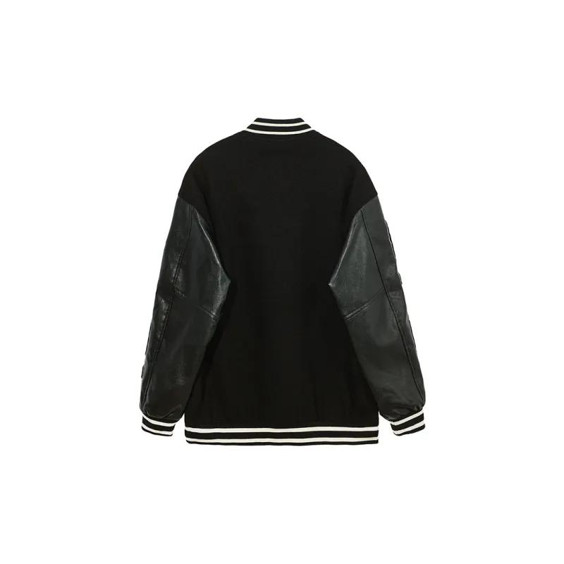 ALL NIGHT DAYS Baseball Jacket Fall Unisex-1