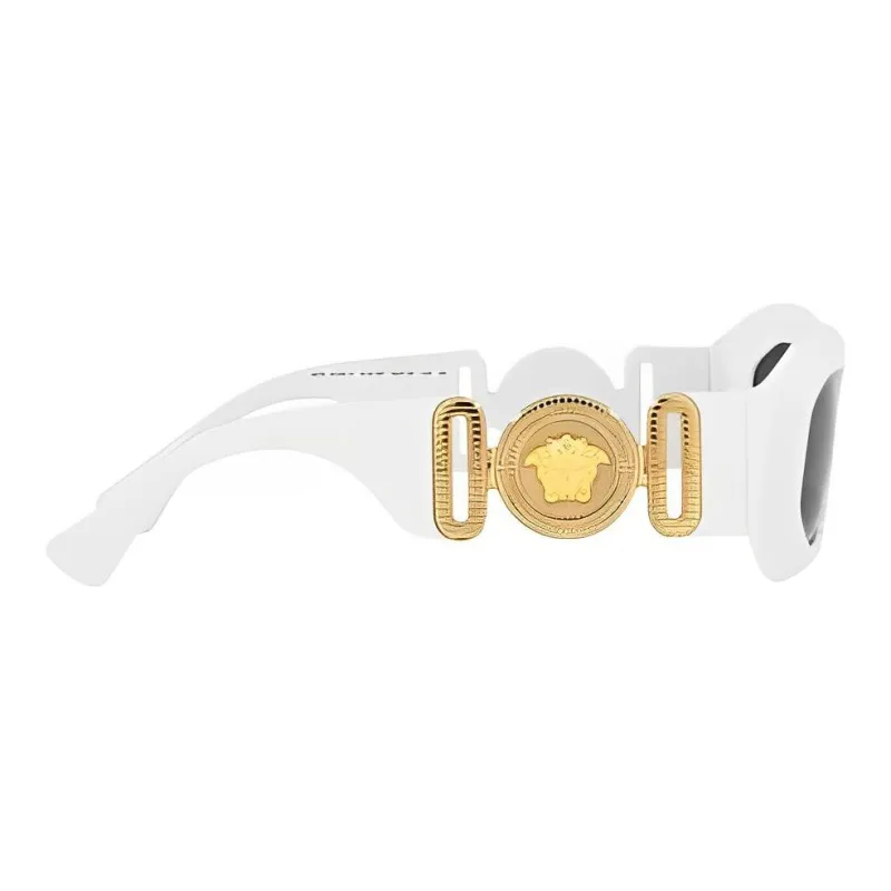 VERSACE Medusa plaque Detail Sunglasses-2