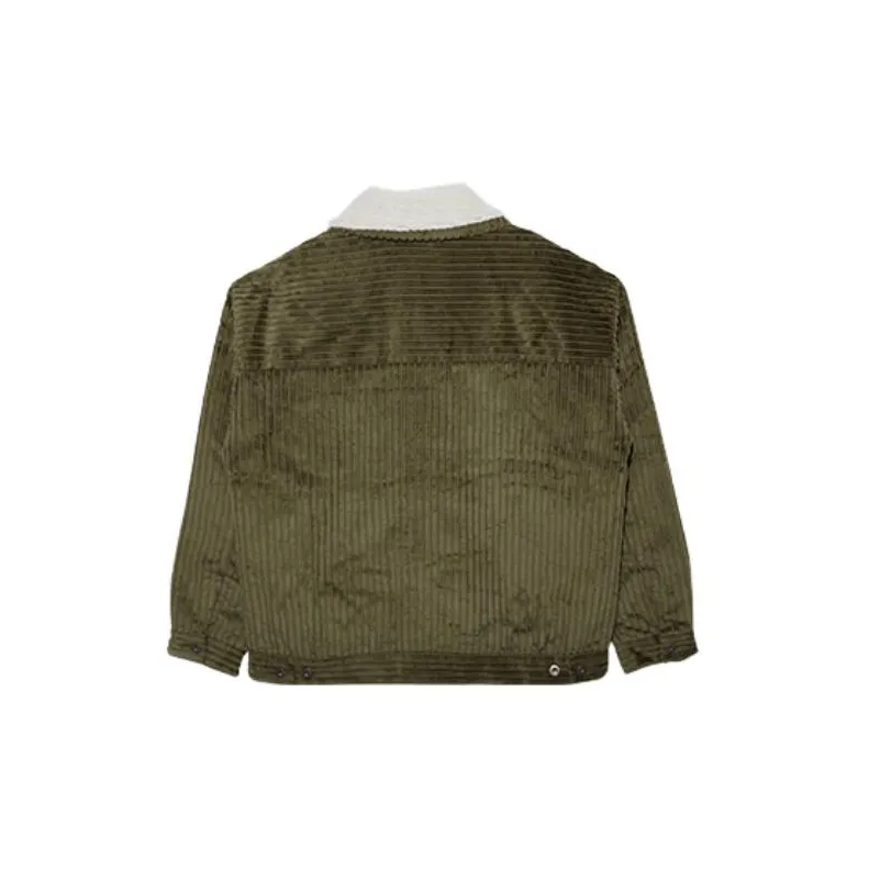 New Era FW22 Jacket Unisex Olive Green-1