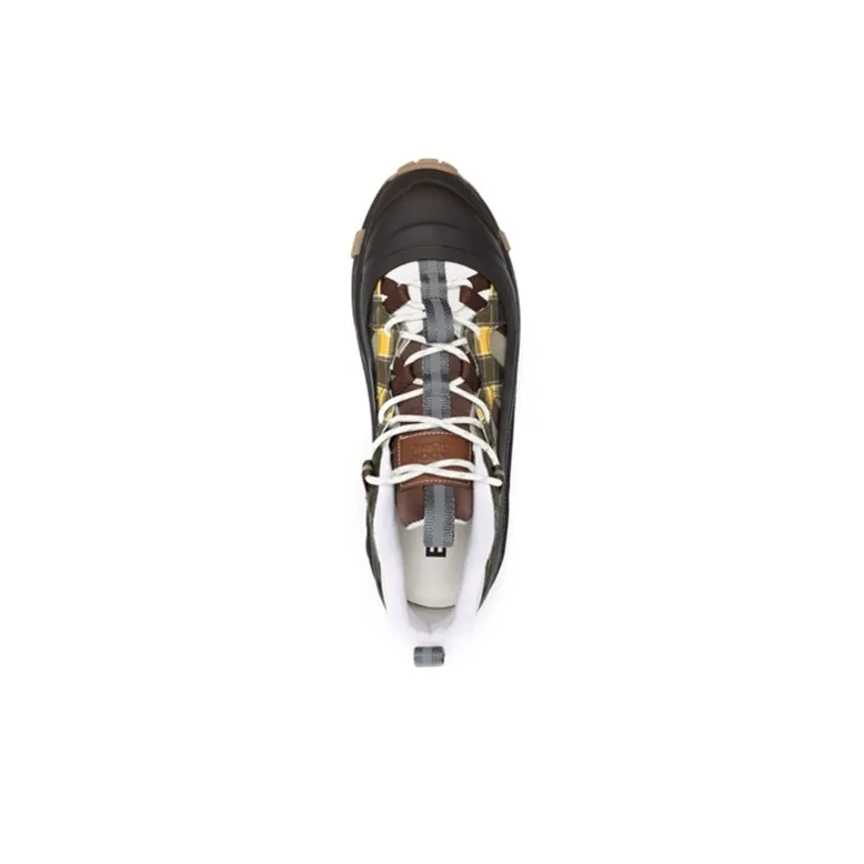 Burberry Arthur Wear-Resistant Low-Top Sports Casual Shoes Men's Black Green-3
