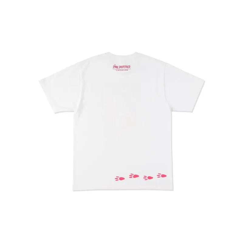 A BATHING APE X Pink Panther Abc Camo Wall Tee-5