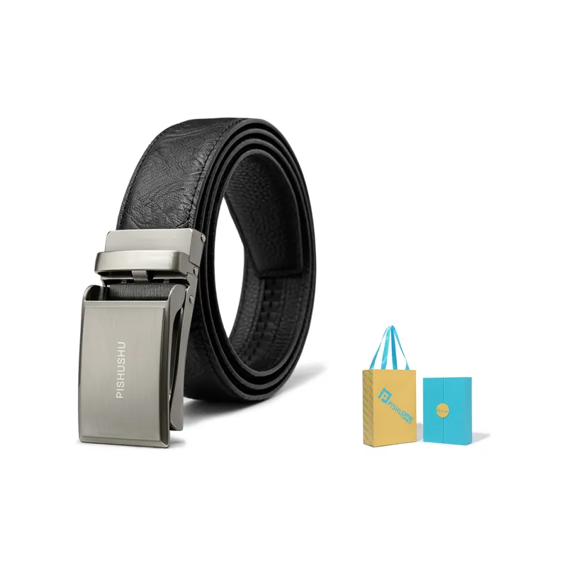 PISHUSHU Leather Belts Men-37
