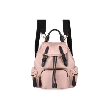 Burberry Cow Leather Backpack Mini Women's Pink
