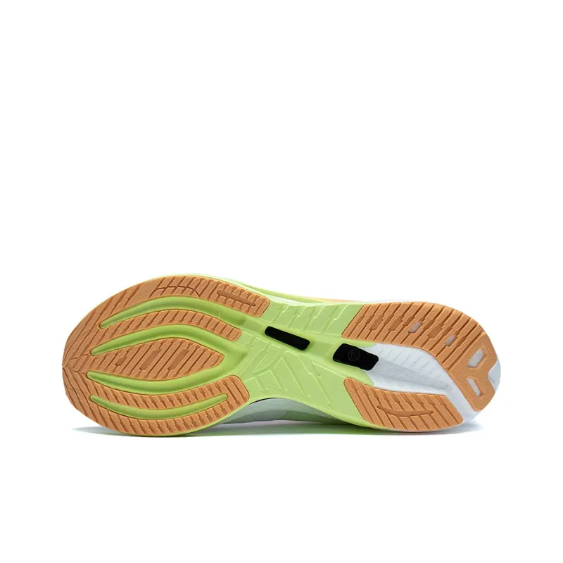 LINING Furious Rider 7.0 Running Shoes Women's Low Top Standard White/Fluorescent Ice Yellow-4