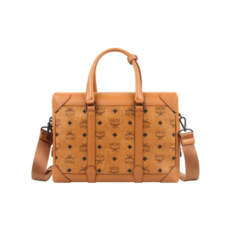 MCM Klassik Visetos Handbags-0