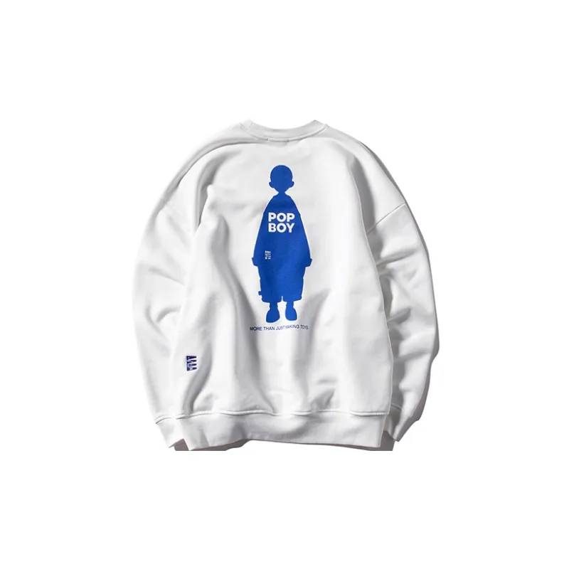Nautica White Sail Nautica X POPBOY Sweatshirts Unisex-4
