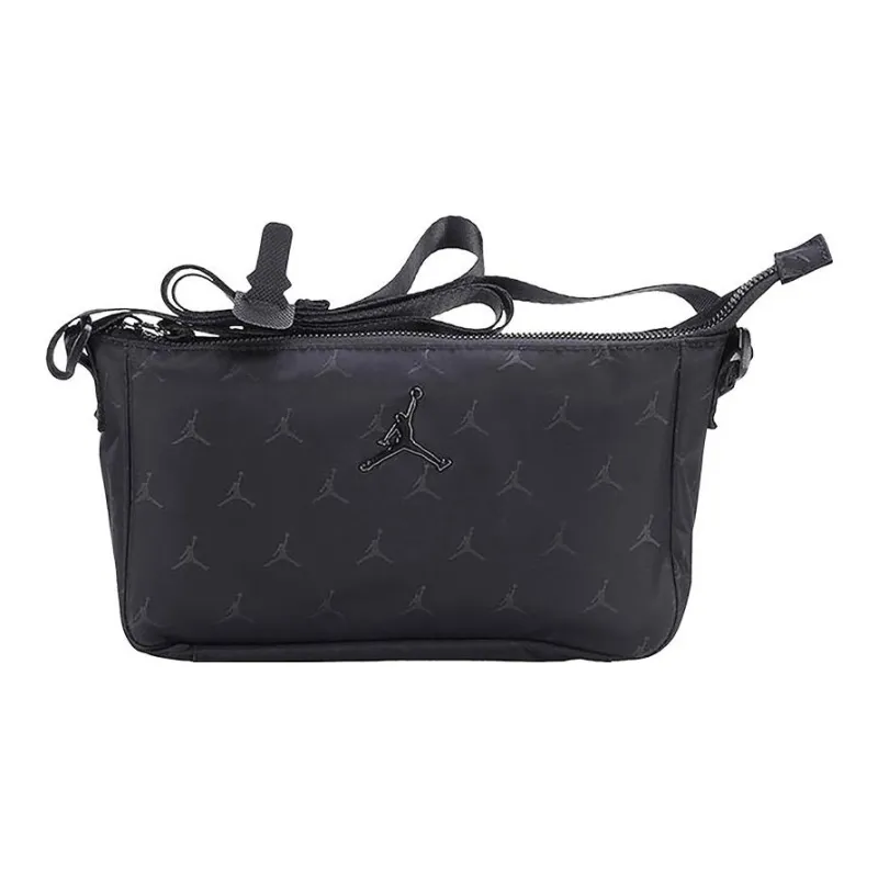 Jordan Polyamide Blended With Polyamide Shoulder Bag One Shoulder Handbag Crossbody Bag Regular Unisex Black-0
