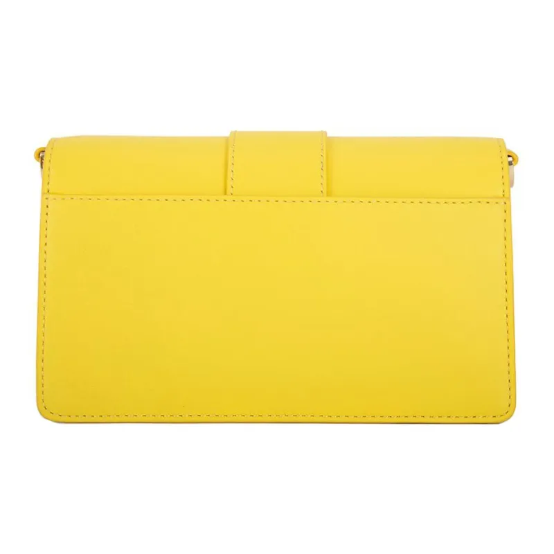 MCM Calfskin Shoulder Bag, Crossbody Bag Mini Women's Yellow & Multicolor-2