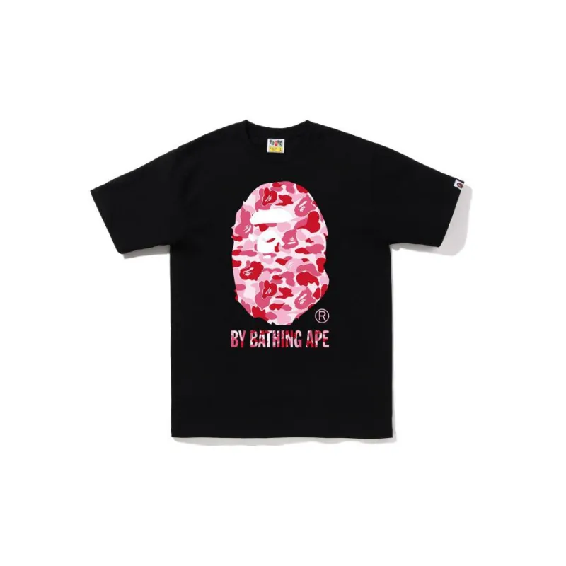 A BATHING APE ® Logo printed T shirt-2