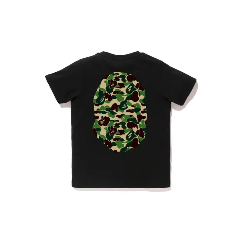 Bape Abc Camo Big Ape Head Tee White/Black-1
